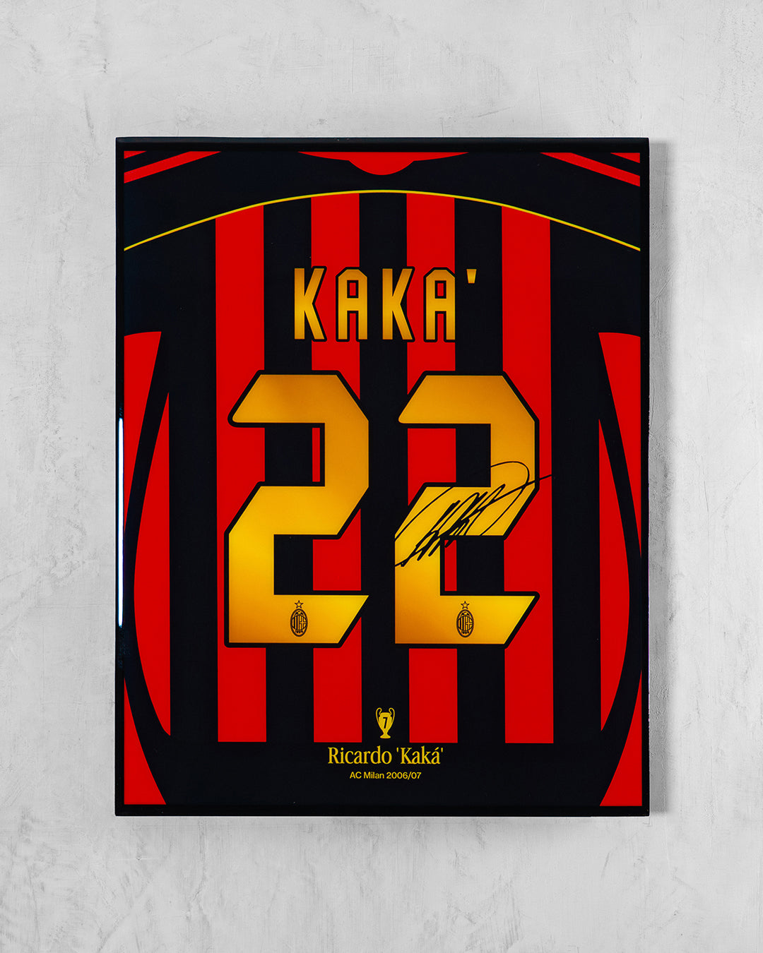 AC Milan 2006/07 Local - Diseño Dorsal – Memorablxs