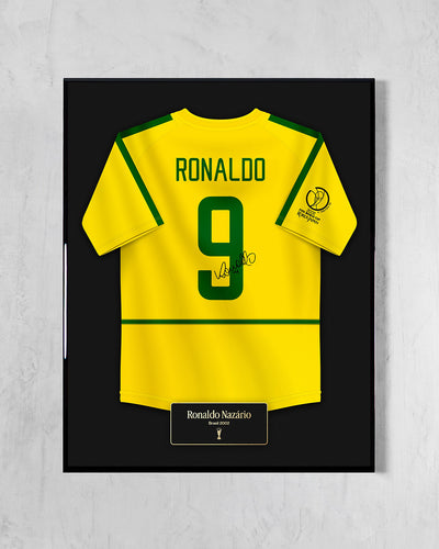 Brasil 2002 Local - Diseño Jersey