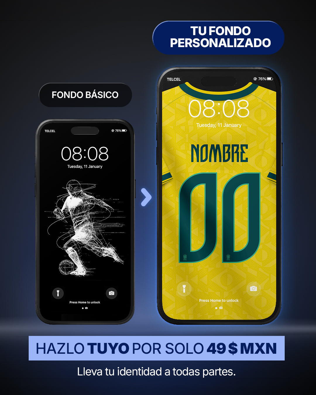 Fondo de Pantalla Brasil 2026 Local