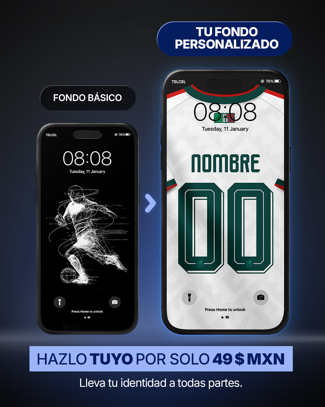 Fondo de Pantalla México Visitante