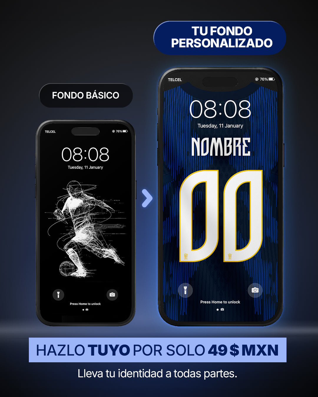 Fondo de Pantalla Brasil 2026 Visitante