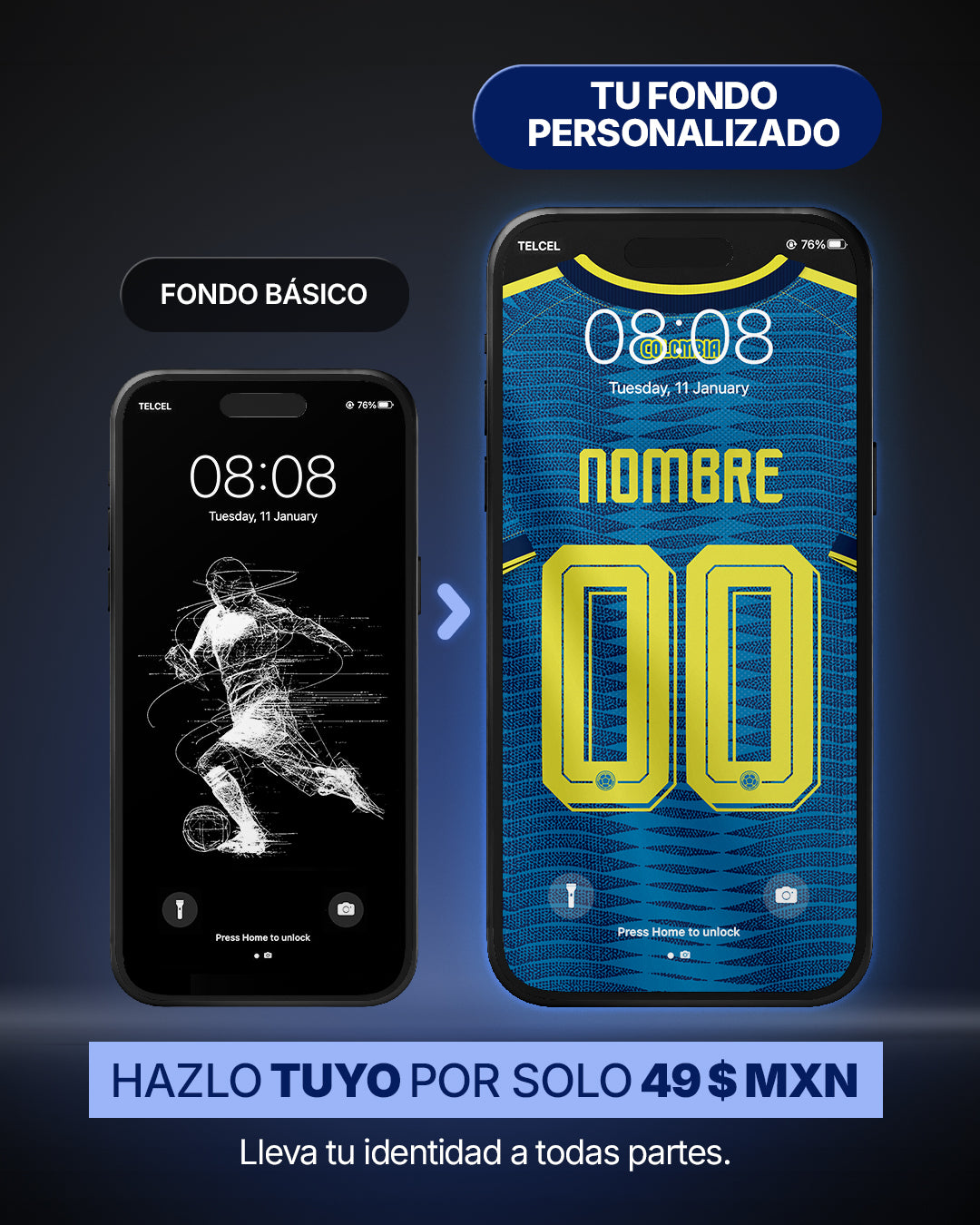 Fondo de Pantalla Colombia Visitante