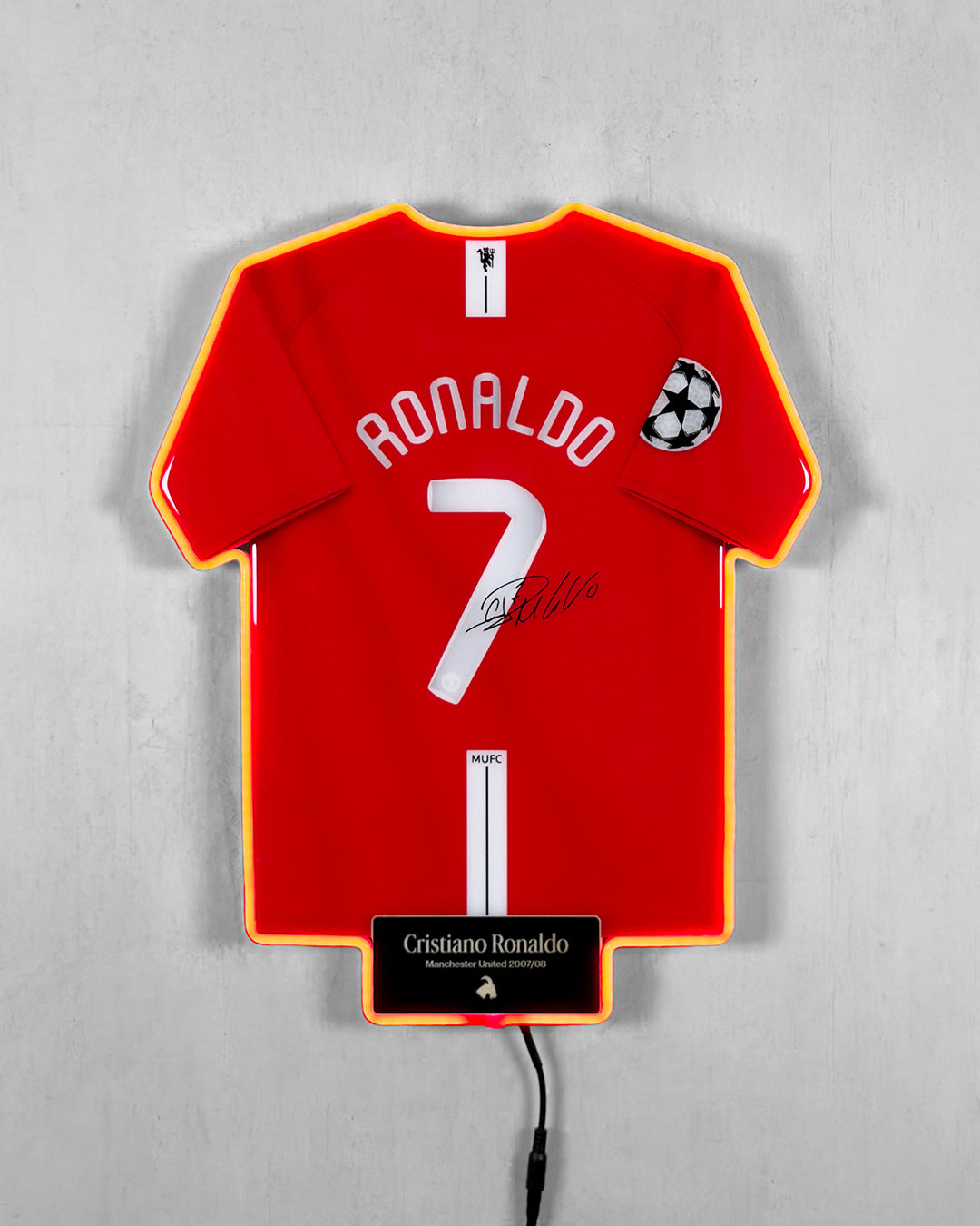 Manchester United 2007/08 Local - Jersey LED