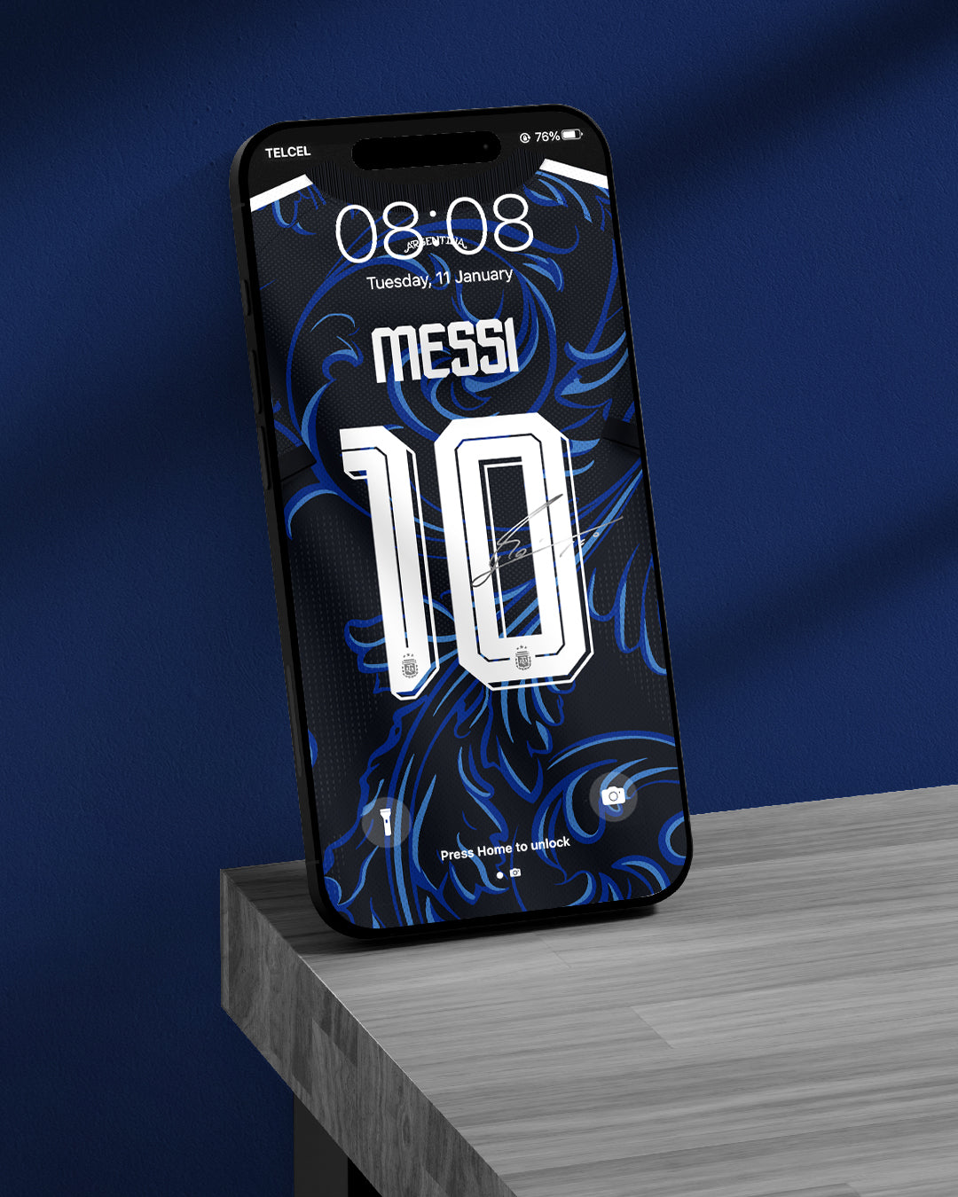 Fondo de Pantalla Argentina Visitante