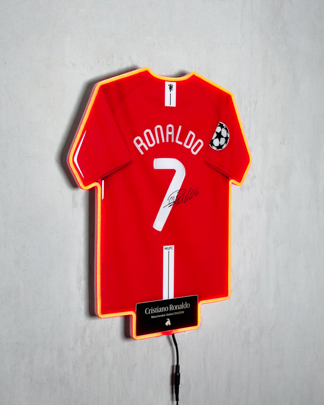 Manchester United 2007/08 Local - Jersey LED