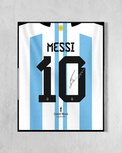 Argentina 2022 Local - Diseño Dorsal