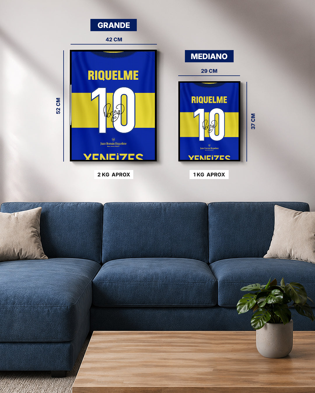 Boca Juniors 2000/01 Local - Diseño Dorsal