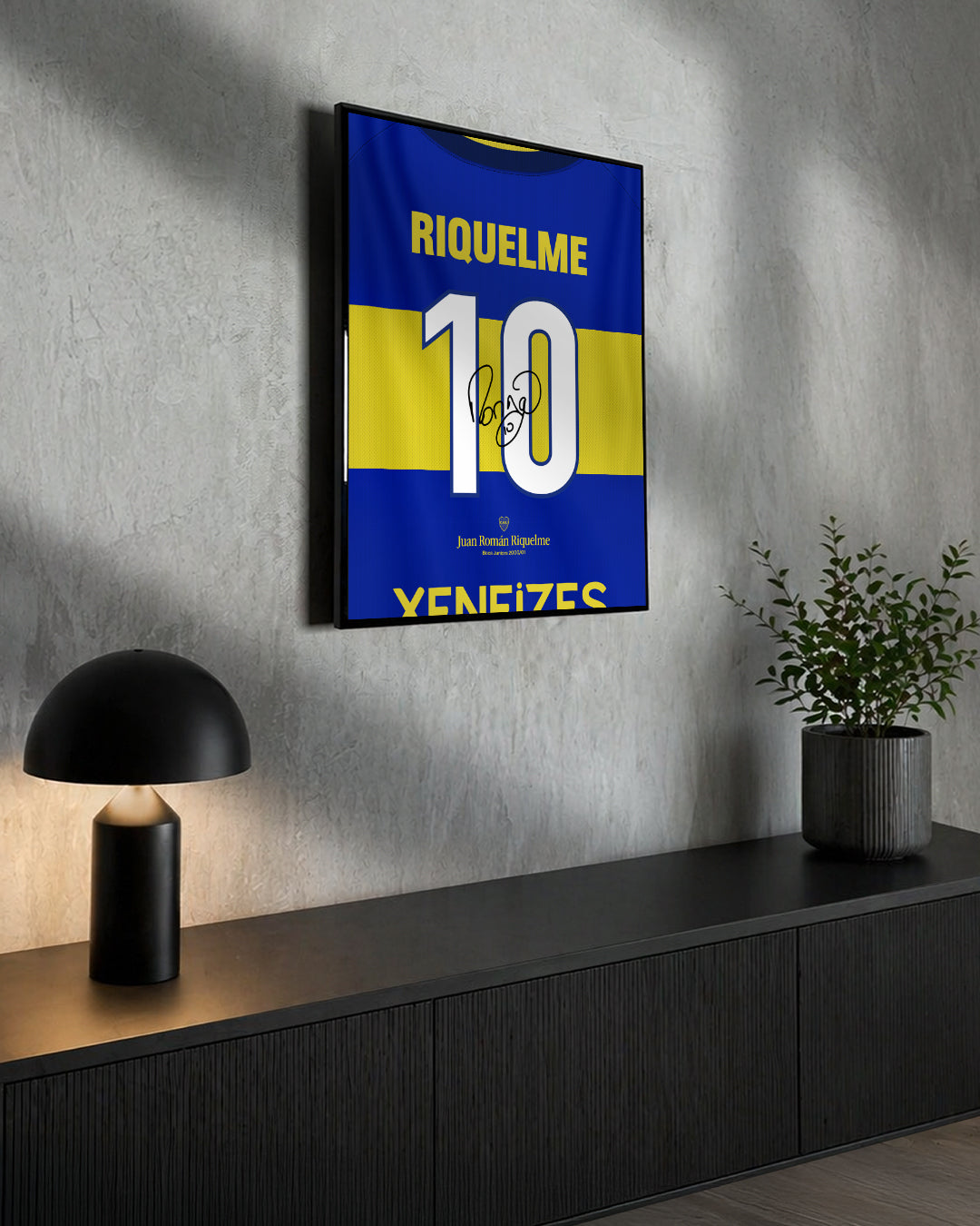 Boca Juniors 2000/01 Local - Diseño Dorsal