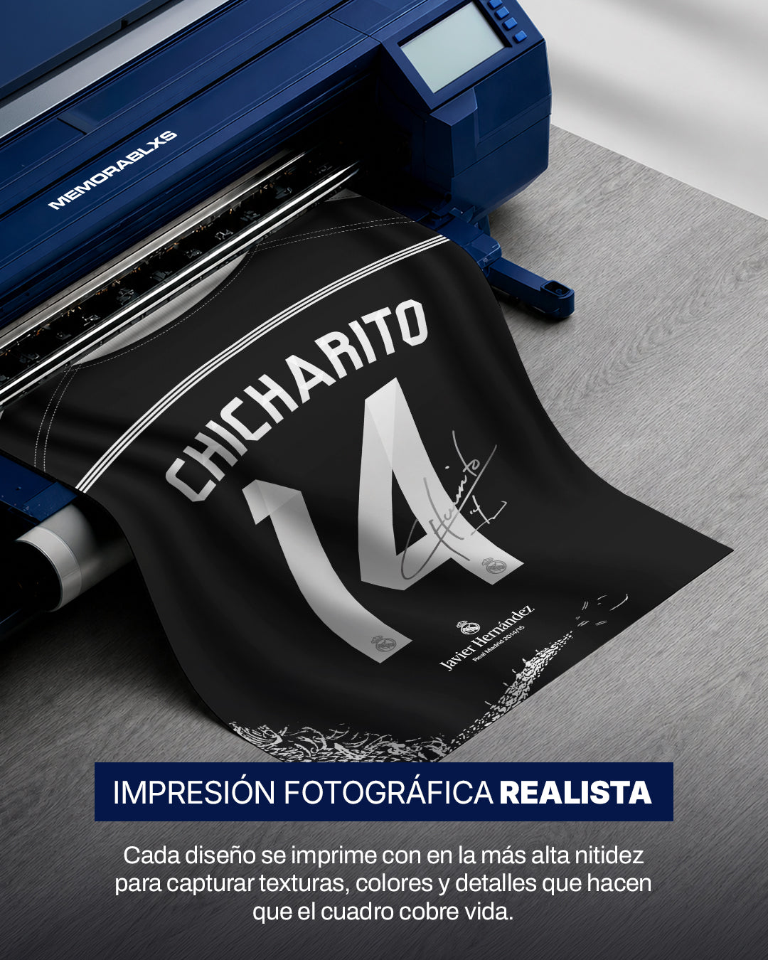 Real Madrid 2014/15 Tercera - Diseño Dorsal