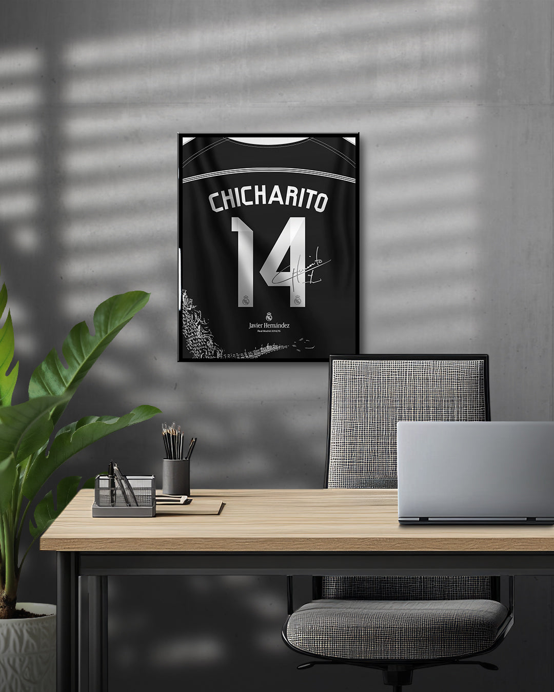 Real Madrid 2014/15 Tercera - Diseño Dorsal