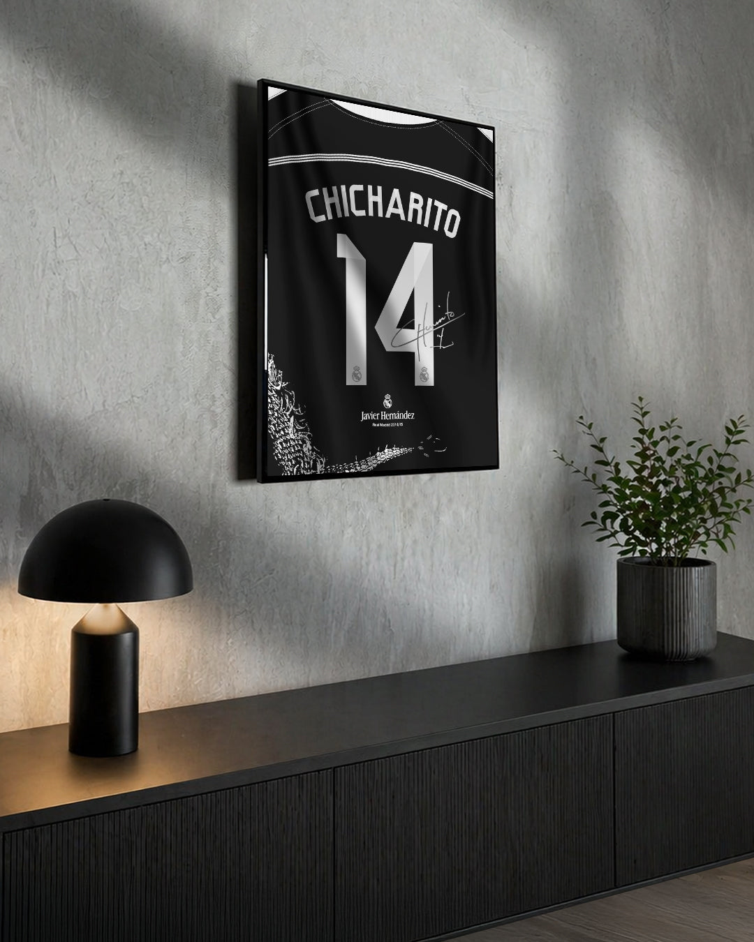 Real Madrid 2014/15 Tercera - Diseño Dorsal