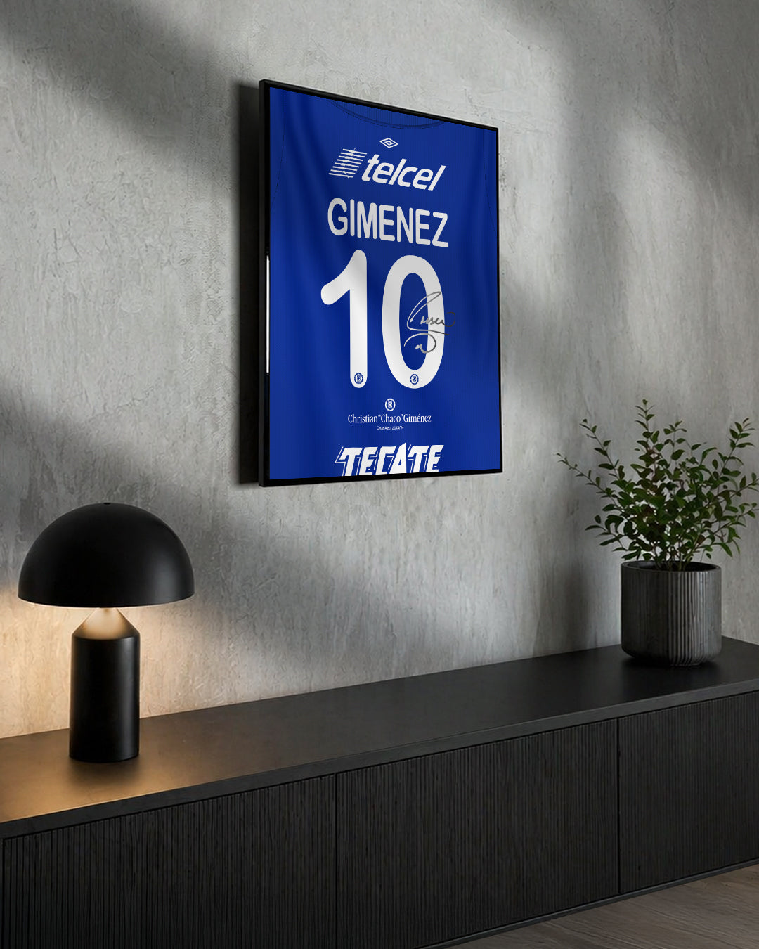 Cruz Azul 2013/14 - Diseño Dorsal