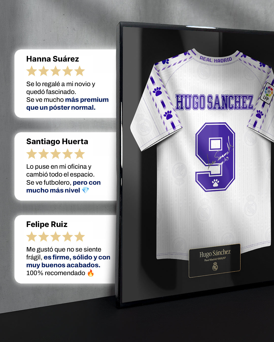 Real Madrid 1996/97 Local - Diseño Jersey