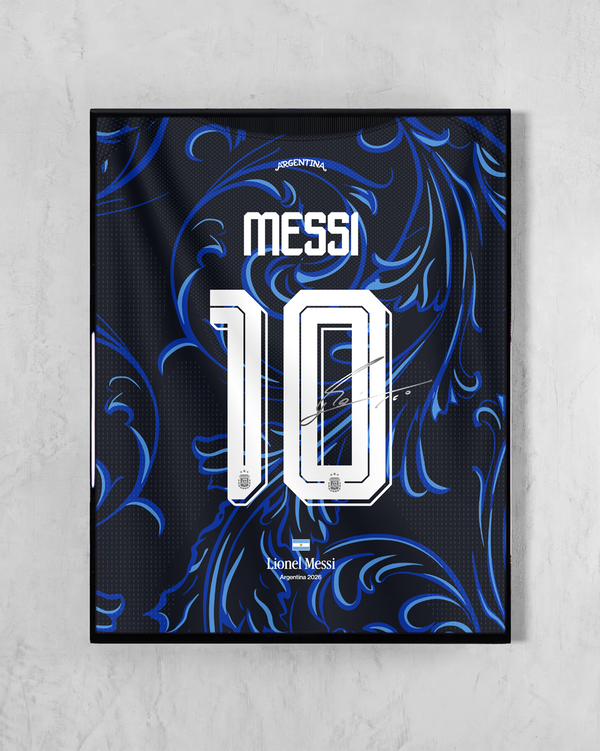 Argentina 2026 Visitante - Diseño Dorsal