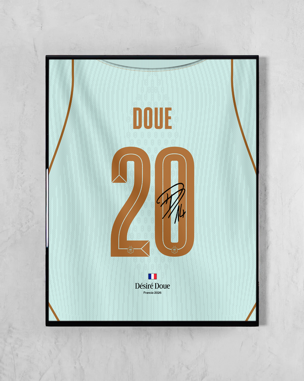 Francia 2026 Visitante - Diseño Dorsal