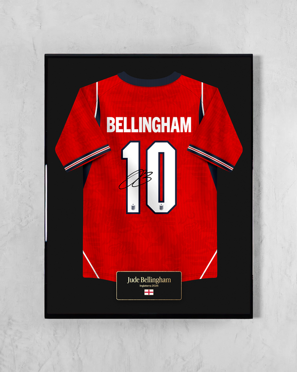 Inglaterra 2026 Visitante - Diseño Jersey
