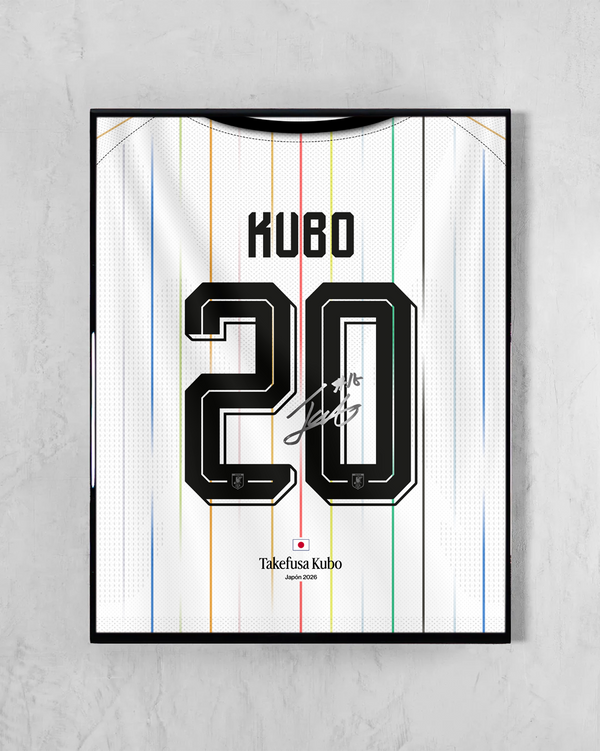 Japón 2026 Visitante - Diseño Dorsal