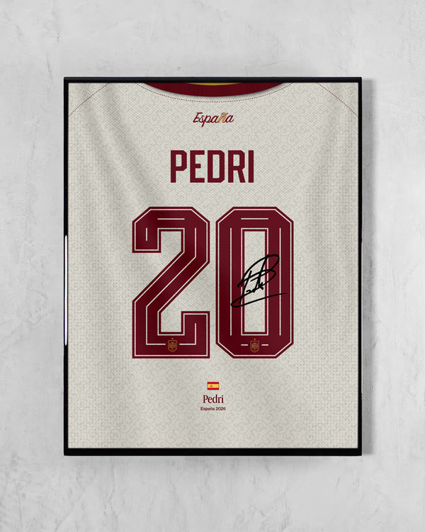 España 2026 Visitante - Diseño Dorsal