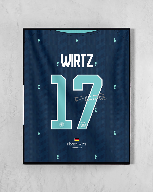 Alemania 2026 Visitante - Diseño Dorsal