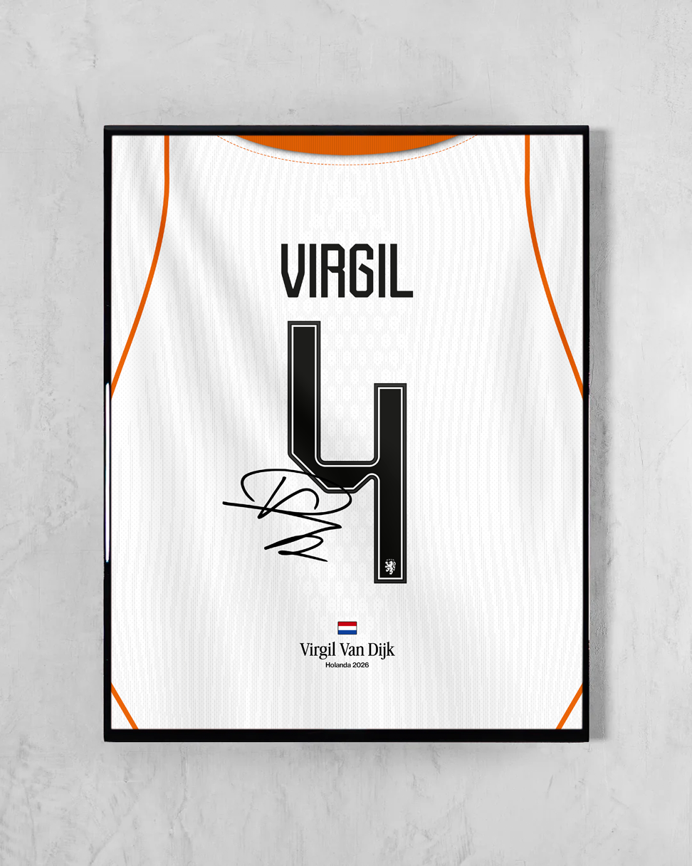 Holanda 2026 Visitante - Dorsal