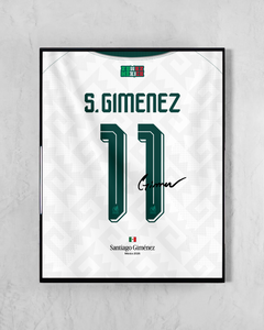 México 2026 Visitante - Diseño Dorsal