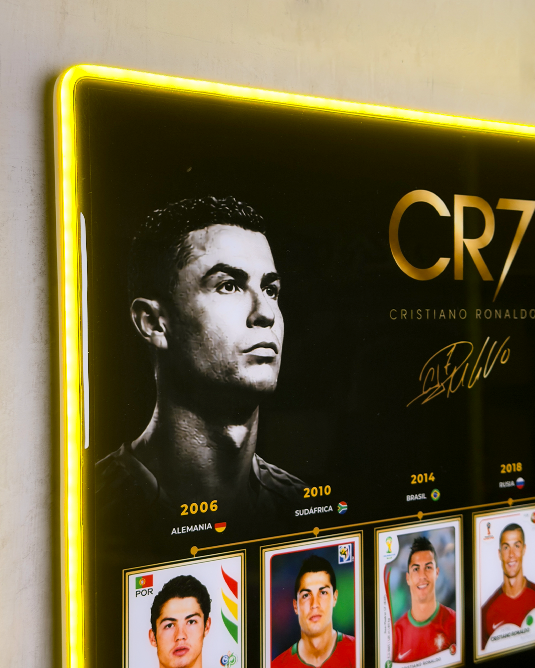 Cristiano Ronaldo - 6 Mundiales