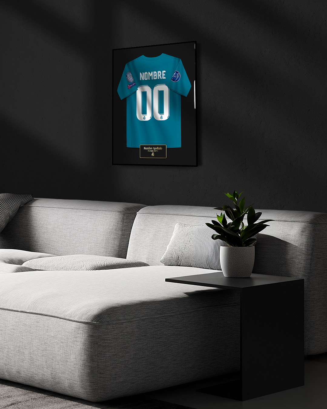 Real Madrid 2017/18 Tercera - Diseño Jersey / Personalizado