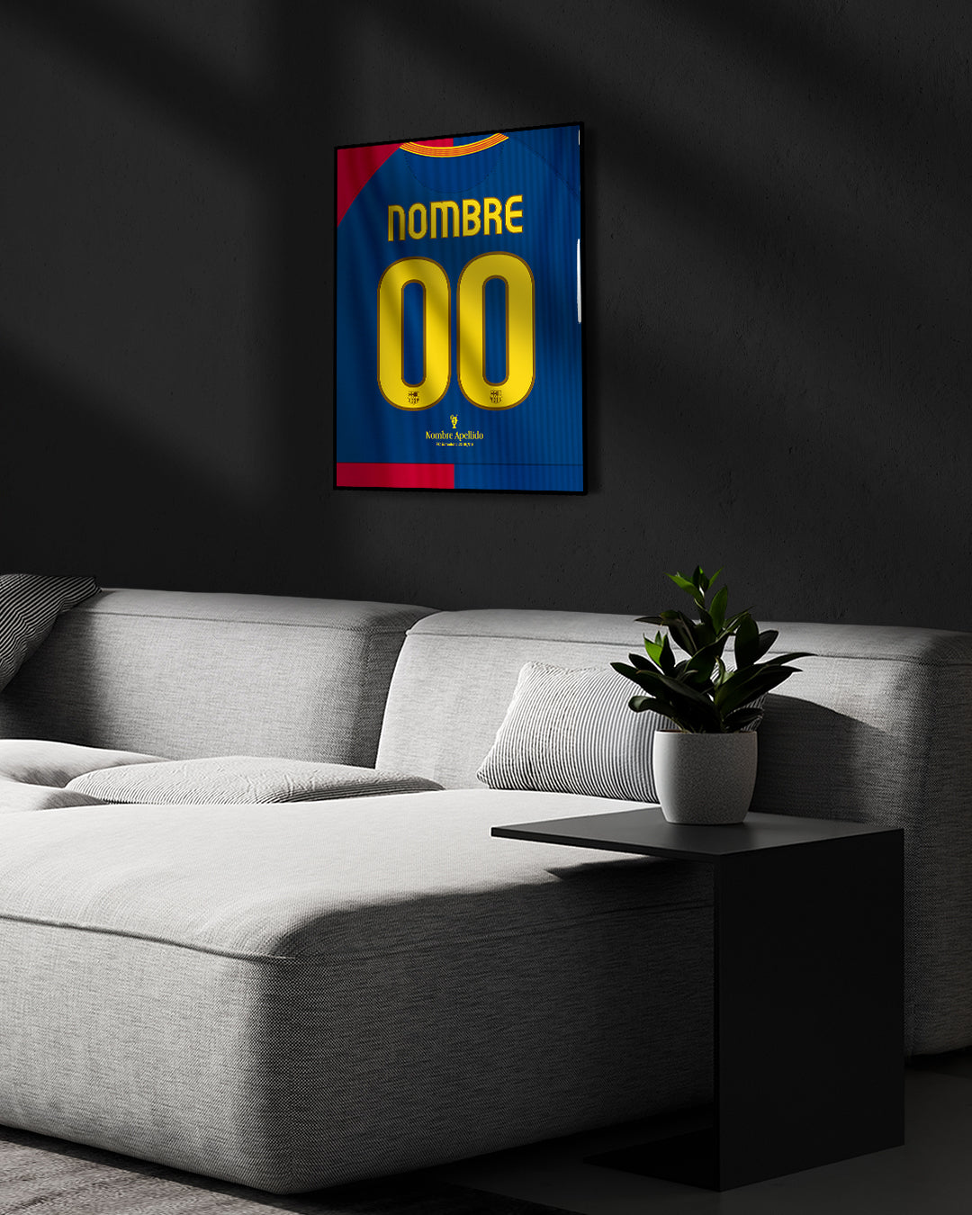 FC Barcelona 2008/09 Local - Diseño Dorsal / Personalizado