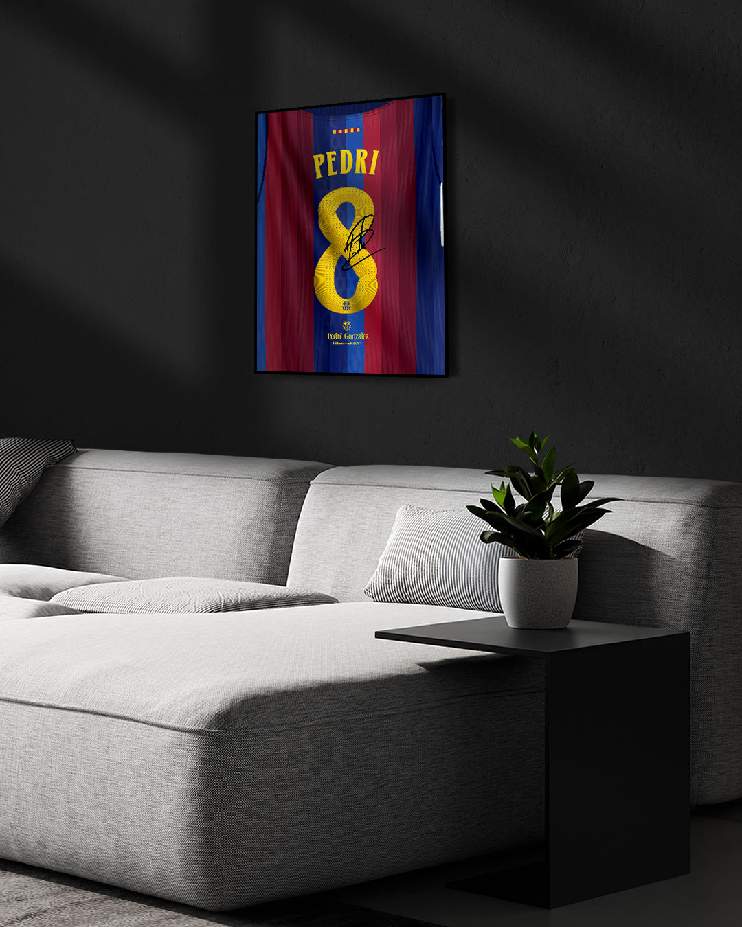 FC Barcelona 2026/27 Local - Diseño Dorsal / Pedri #8