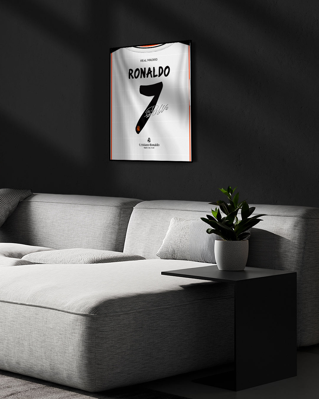 Real Madrid 2013/14 Local - Diseño Dorsal / Ronaldo #7