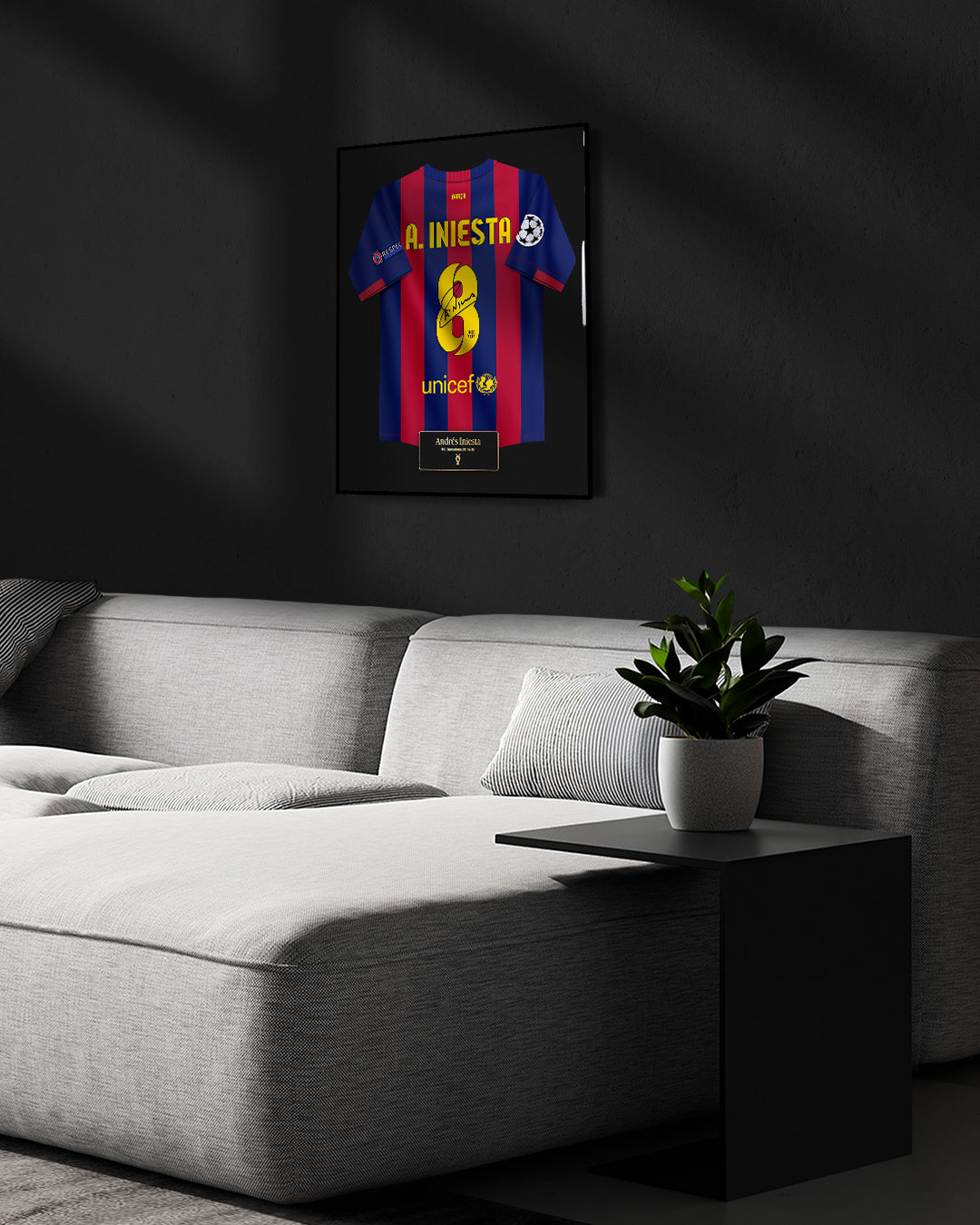 FC Barcelona 2014/15 Local - Diseño Jersey / Iniesta #8