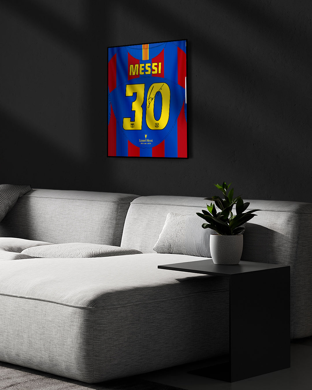 FC Barcelona 2005/06 Local - Diseño Dorsal / Messi #30