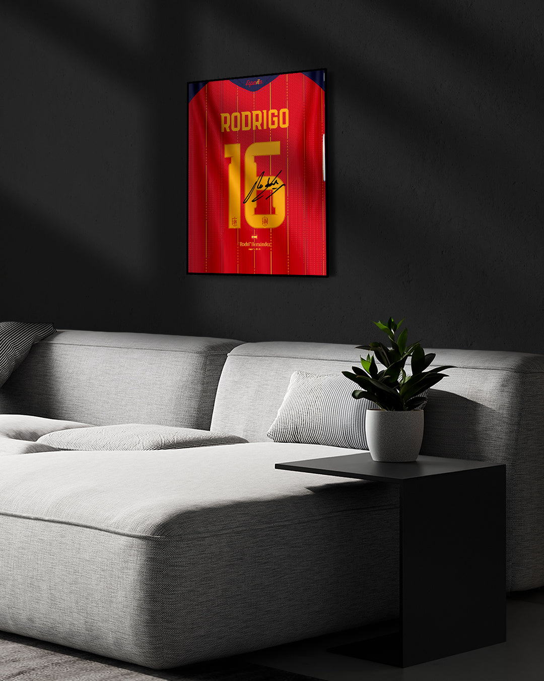 España 2026 Local - Diseño Dorsal / Rodrigo #16