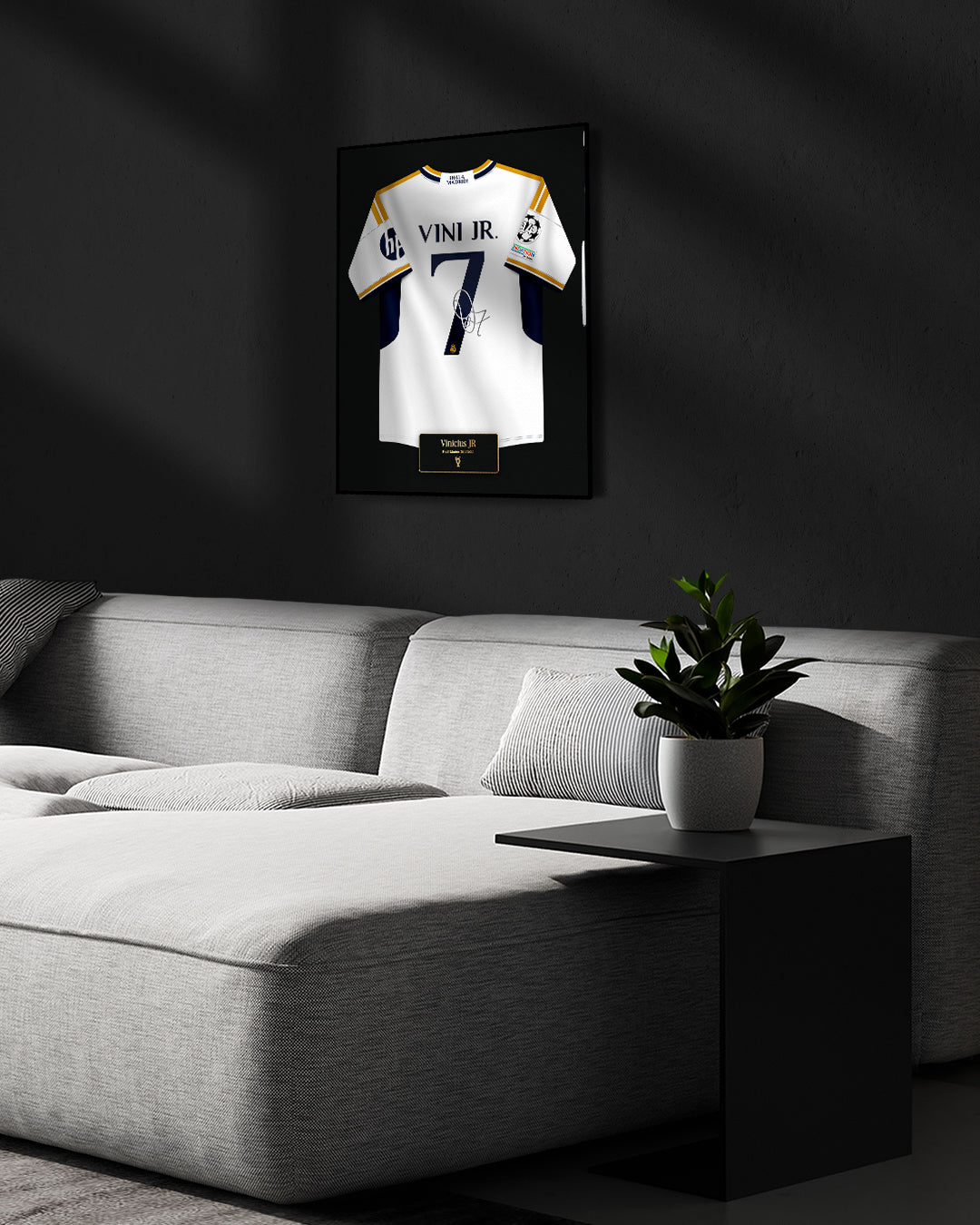 Real Madrid 2023/24 Local - Diseño Jersey / Vinicius JR #7