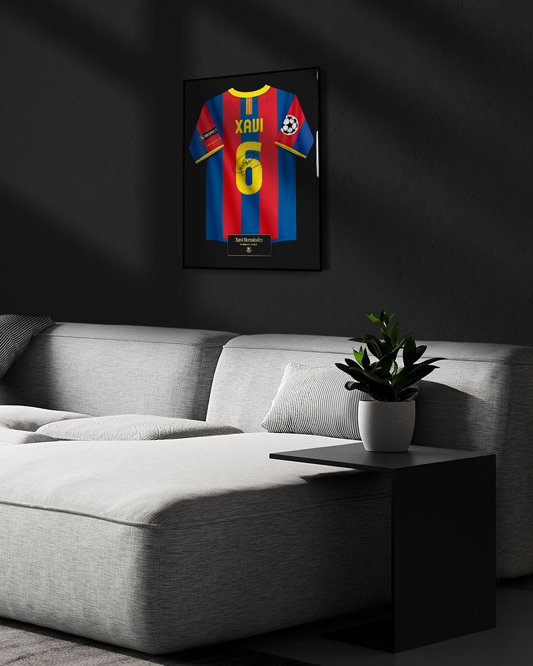 FC Barcelona 2010/11 Local - Diseño Jersey / Xavi #6
