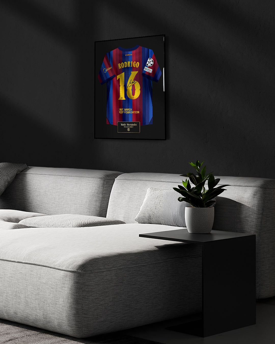 FC Barcelona 2026/27 Local - Diseño Jersey / Rodrigo #16