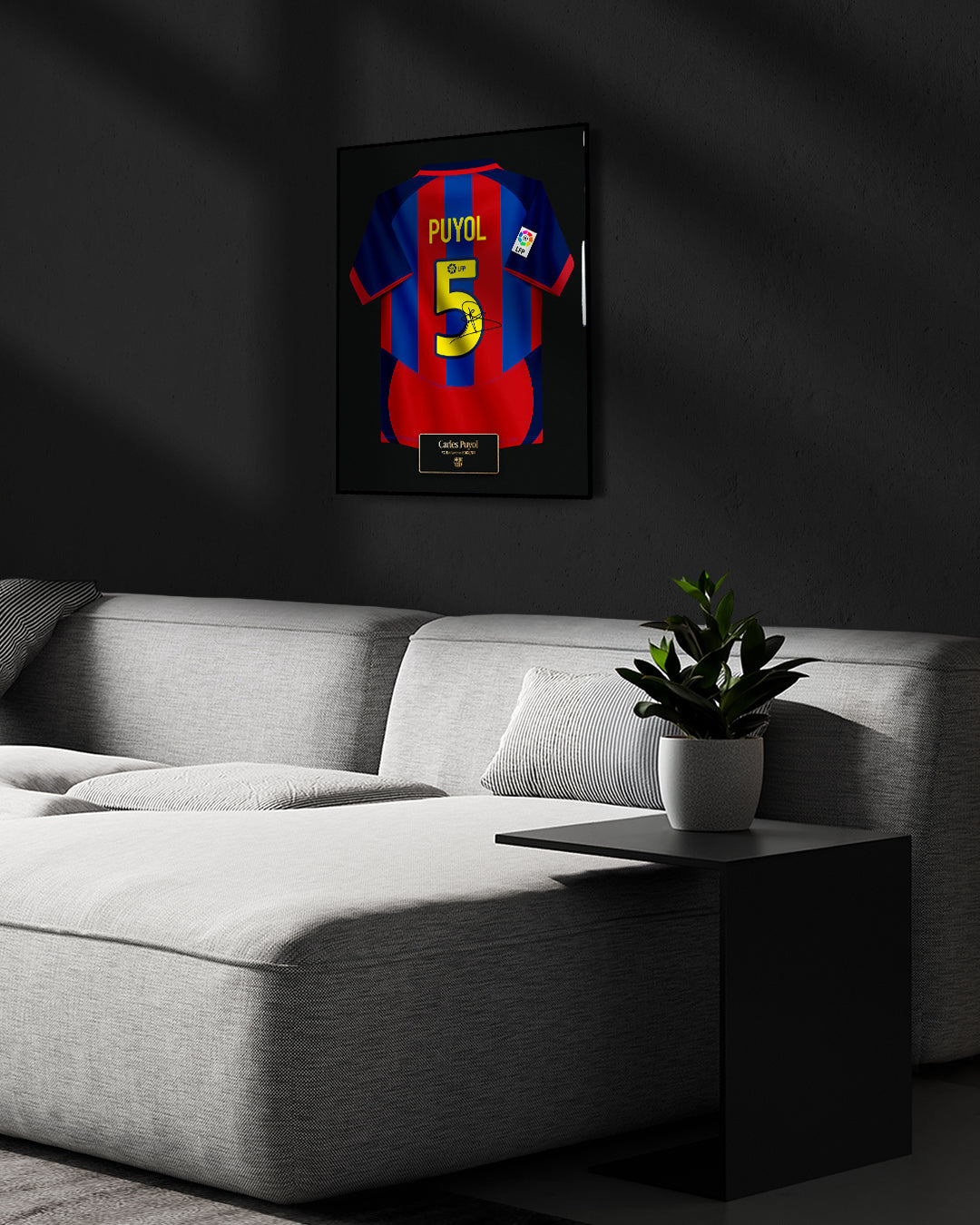 FC Barcelona 2003/04 Local - Diseño Jersey / Puyol #5