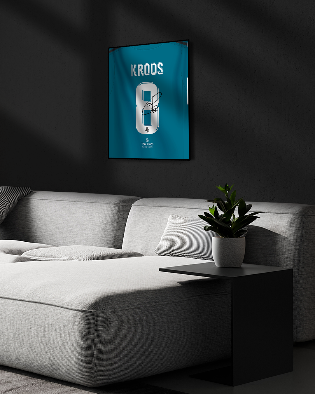 Real Madrid 2017/18 Tercera - Diseño Dorsal / Kroos #8