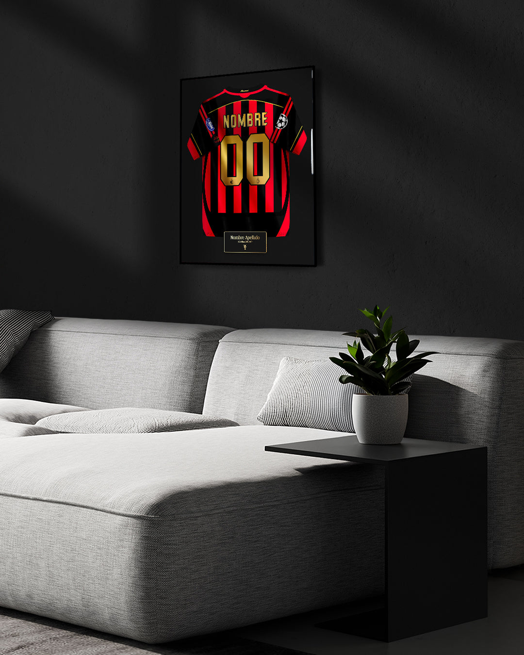 AC Milan 2006/07 Local - Diseño Jersey / Personalizado
