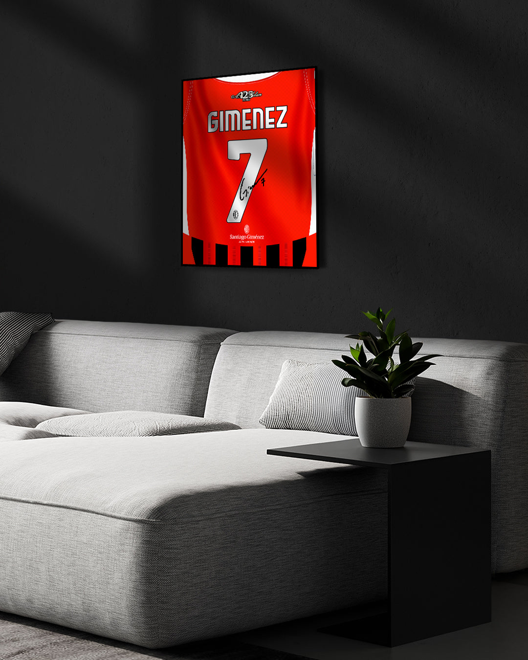 AC Milan 2024/25 Local - Diseño Dorsal
