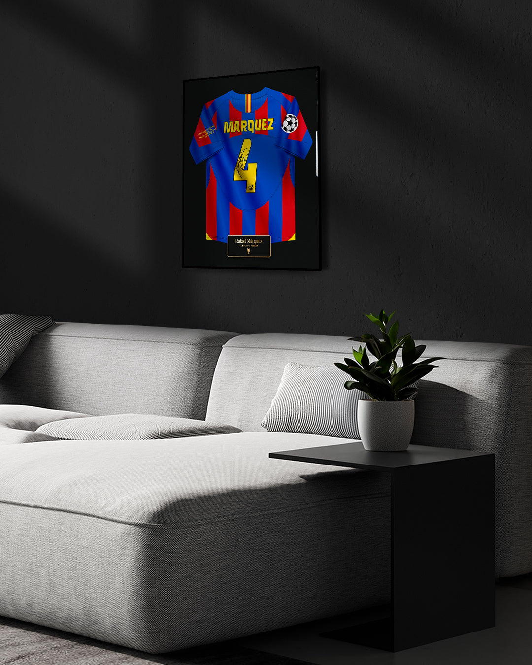 FC Barcelona 2005/06 Local - Diseño Jersey / Márquez #4
