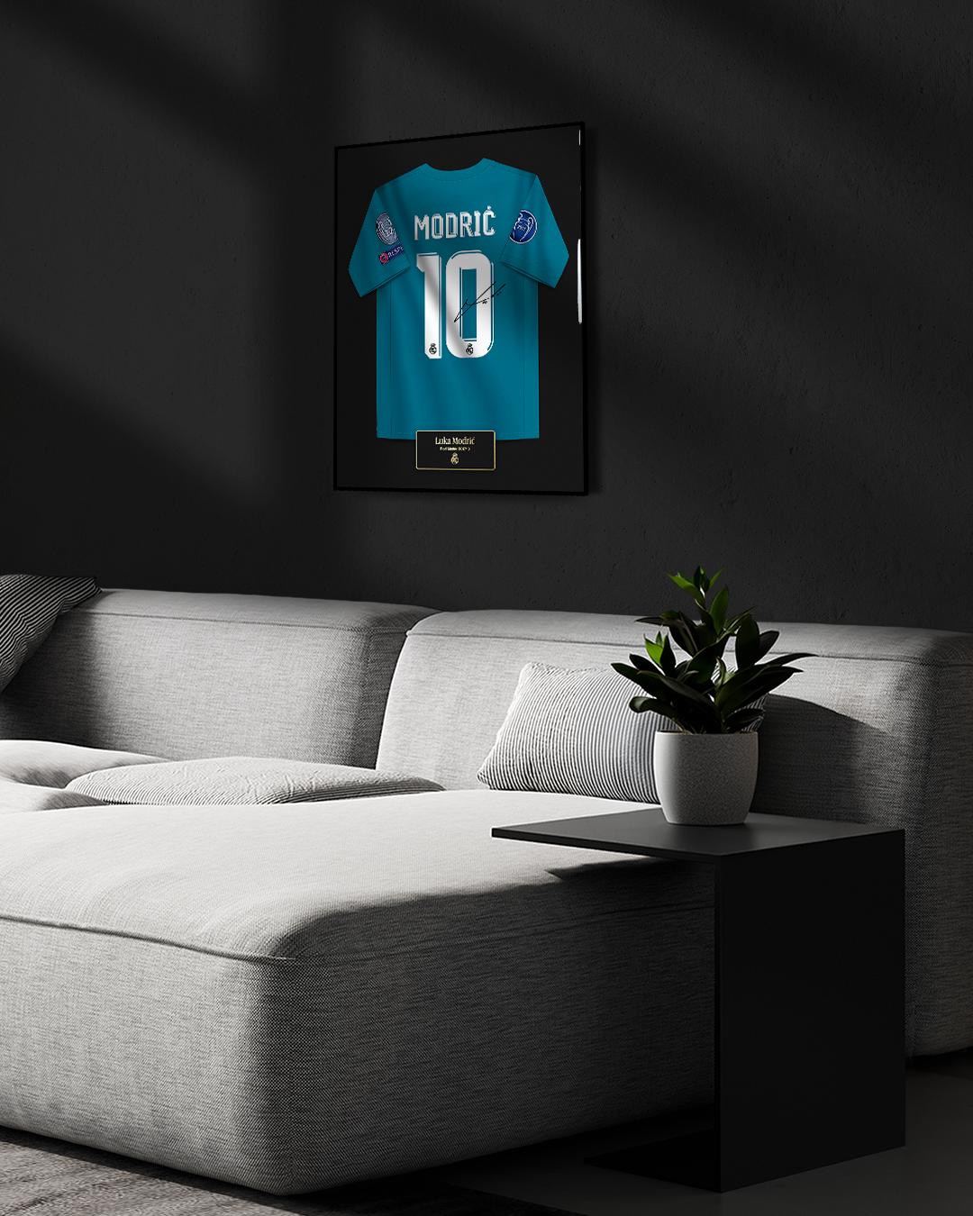 Real Madrid 2017/18 Tercera - Diseño Jersey / Modrić #10