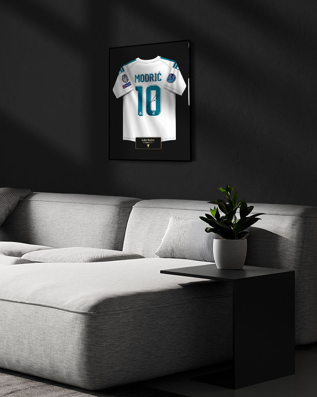 Real Madrid 2017/18 Local - Diseño Jersey / Modrić #10