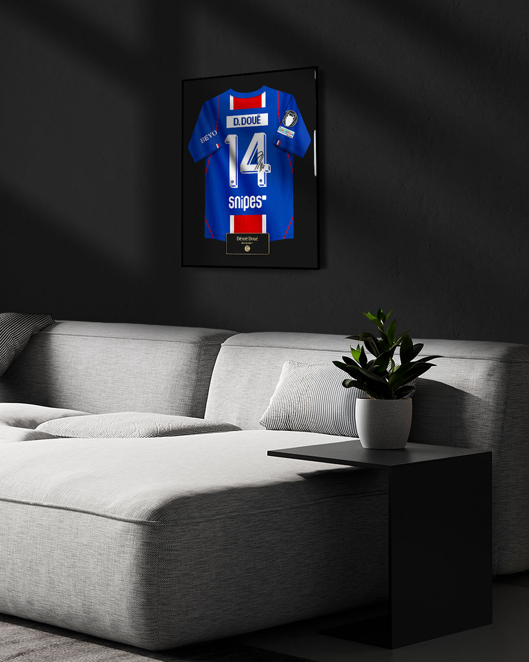 PSG 2026/27 Local - Diseño Jersey / D. Doué #14