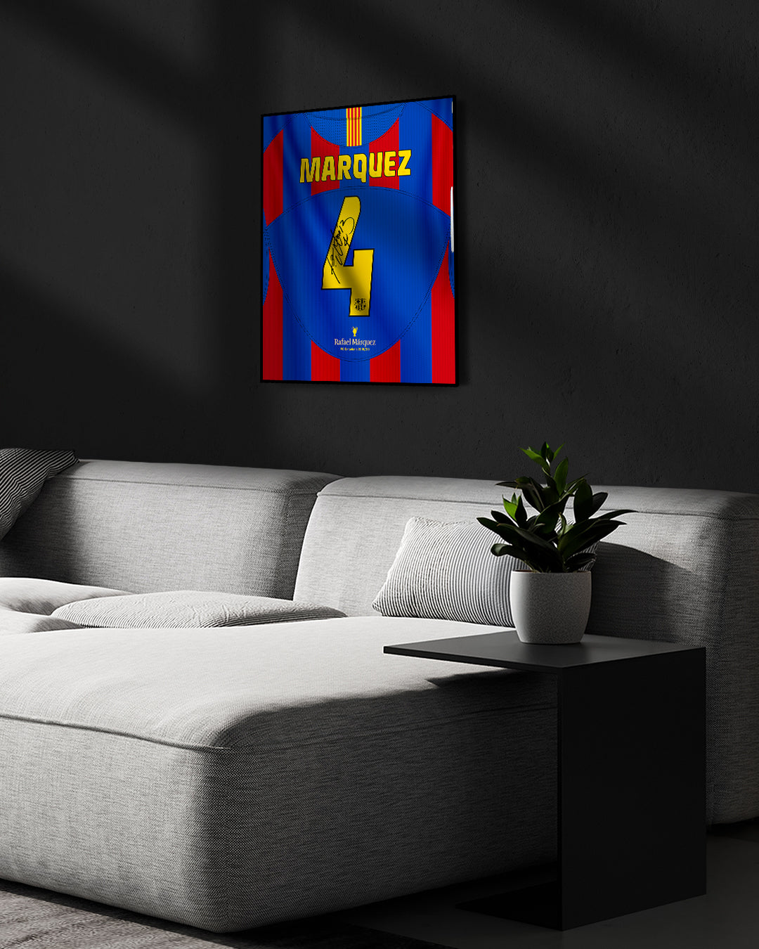 FC Barcelona 2005/06 Local - Diseño Dorsal / Márquez #4