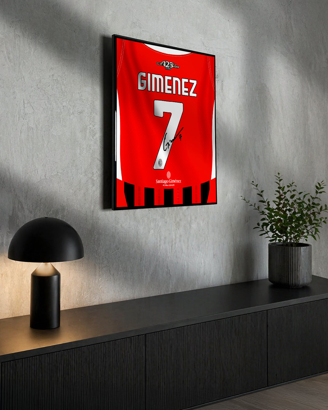 AC Milan 2024/25 Local - Diseño Dorsal