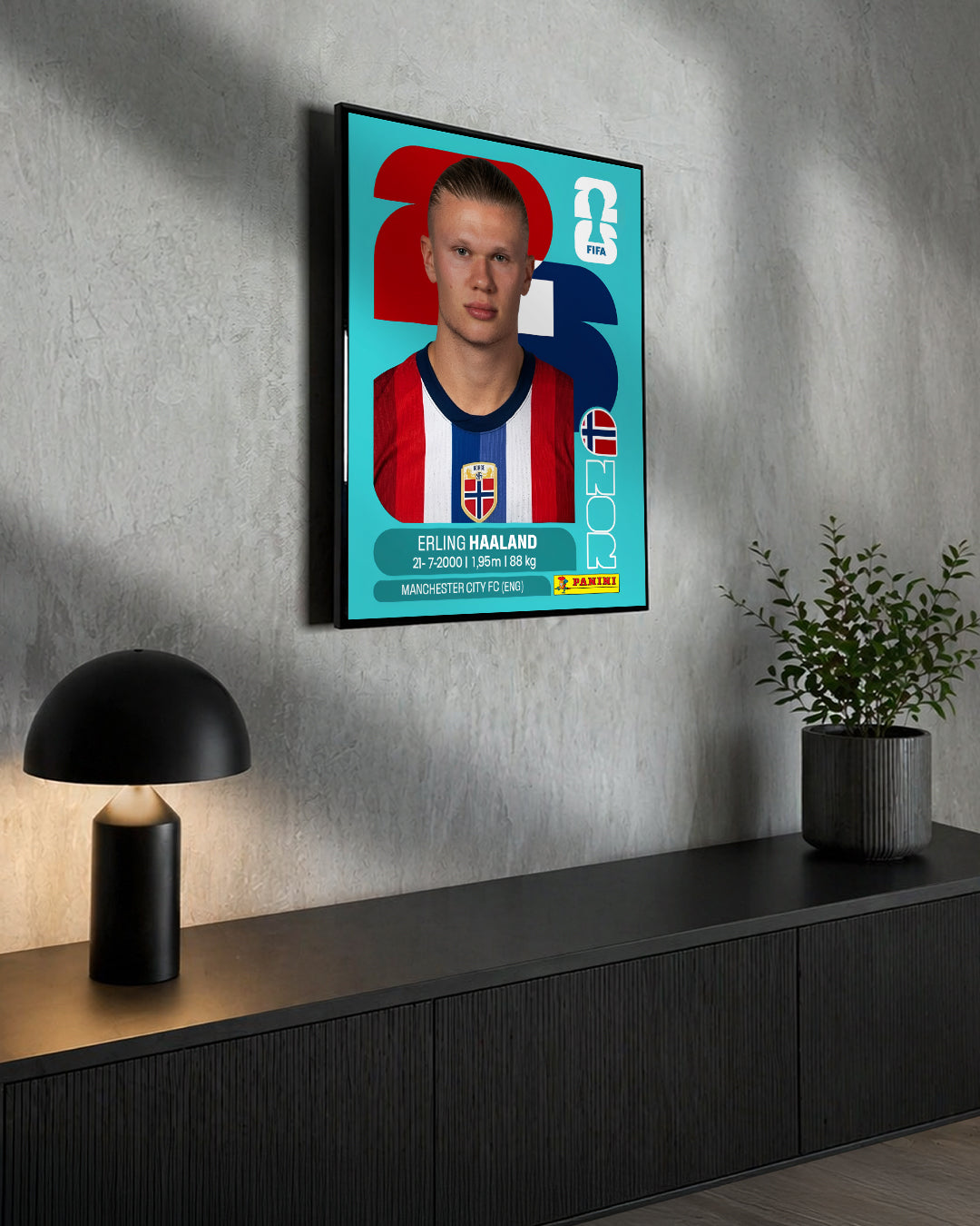 Erling Haaland - Sticker 2026