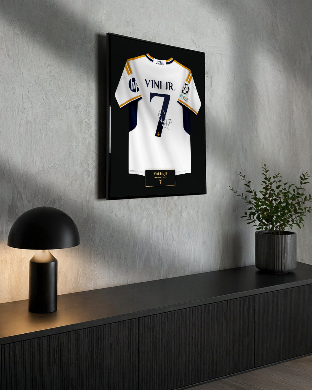 Real Madrid 2023/24 Local - Diseño Jersey / Vinicius JR #7