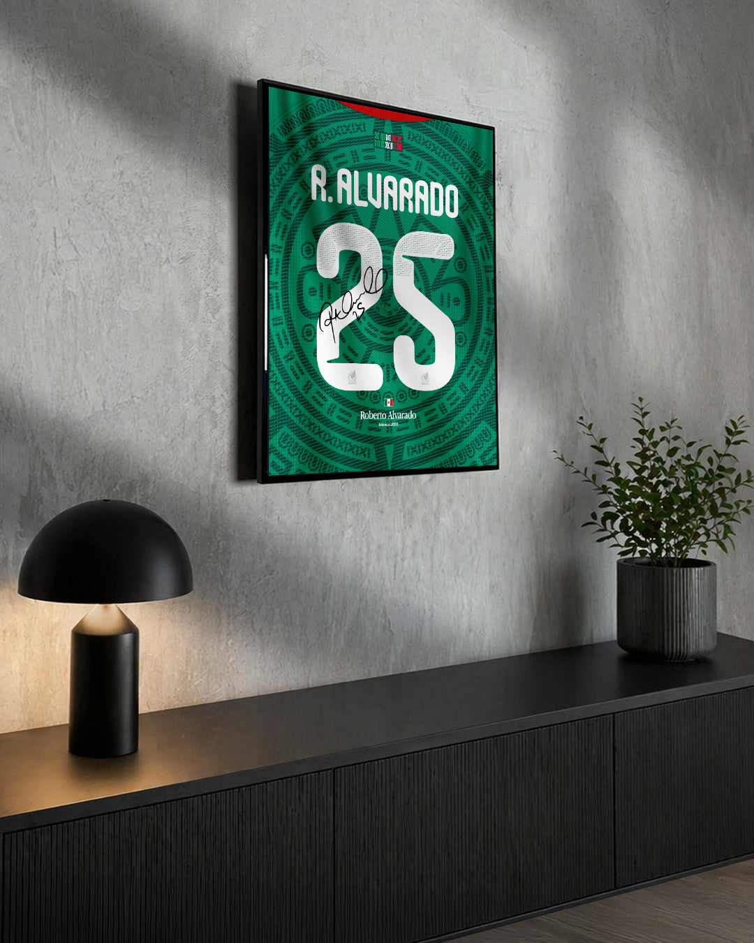 México 2026 Local - Diseño Dorsal / R. Alvarado #25