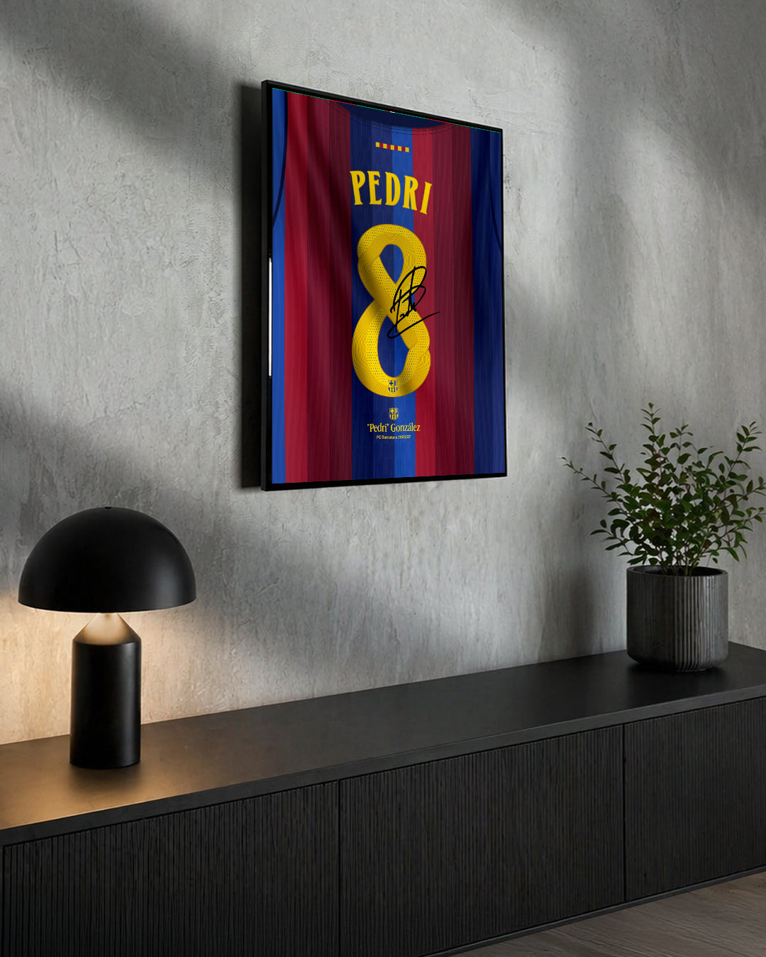 FC Barcelona 2026/27 Local - Diseño Dorsal / Pedri #8